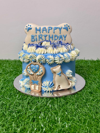 Birthday Cake - Blue
