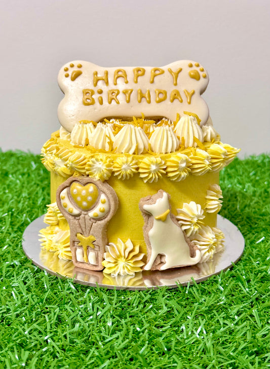 Birthday Cake - Yellow