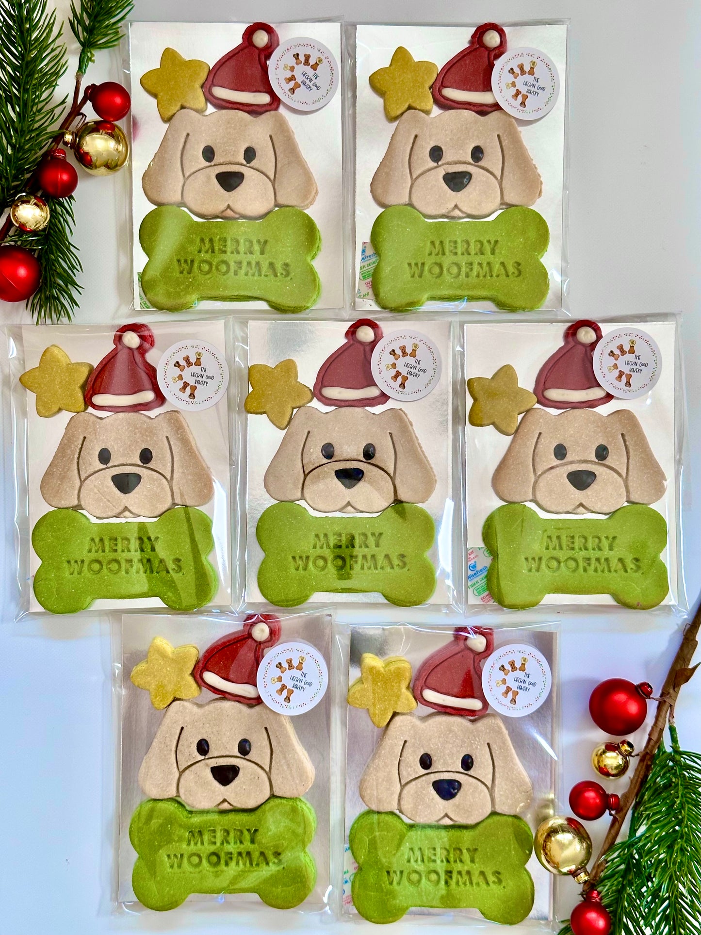 Santa Paw Cookie Set