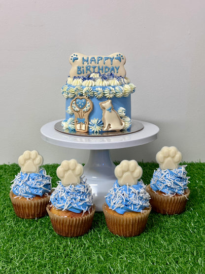 Birthday Cake - Blue