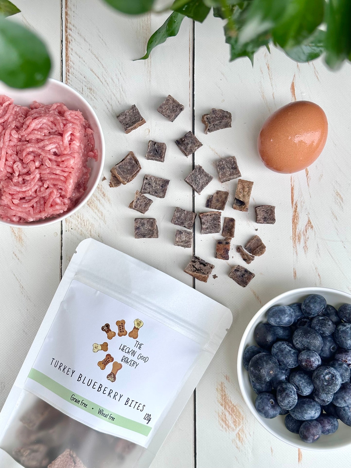 Turkey Blueberry Bites (Grain-free)