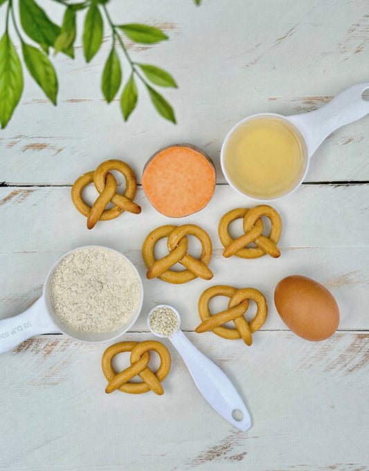 Sweet Potato Pretzels